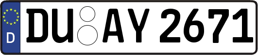 DU-AY2671