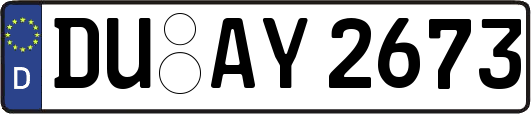 DU-AY2673