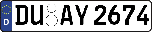 DU-AY2674