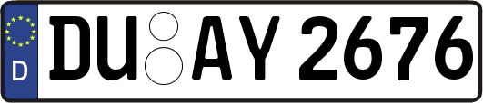 DU-AY2676
