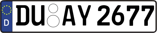 DU-AY2677