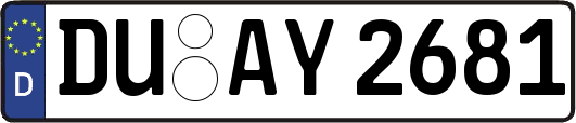 DU-AY2681