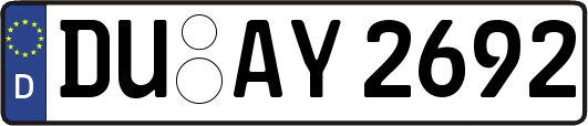 DU-AY2692