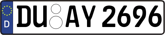 DU-AY2696