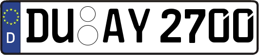 DU-AY2700