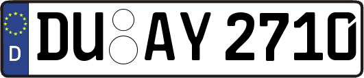 DU-AY2710