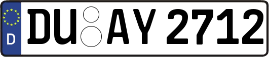 DU-AY2712