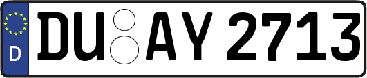 DU-AY2713