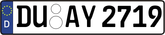 DU-AY2719