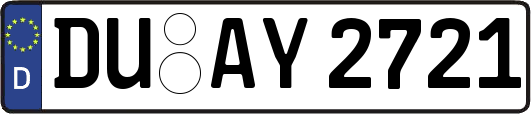 DU-AY2721