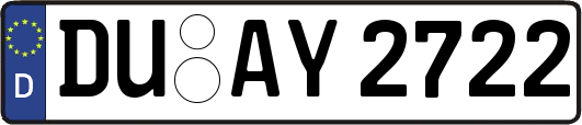 DU-AY2722