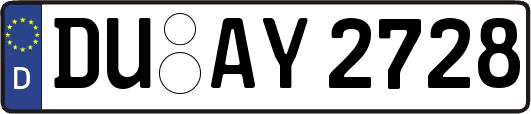 DU-AY2728