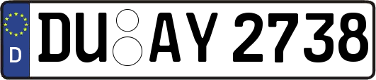 DU-AY2738