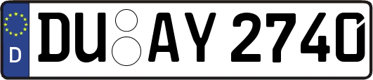 DU-AY2740