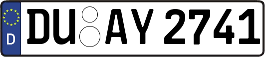 DU-AY2741