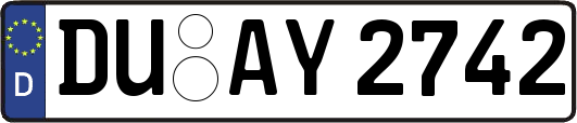 DU-AY2742