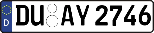 DU-AY2746