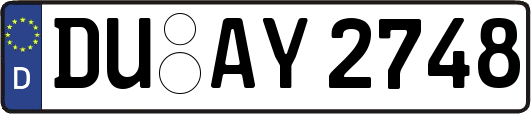 DU-AY2748