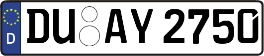 DU-AY2750