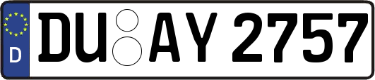 DU-AY2757