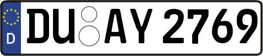 DU-AY2769