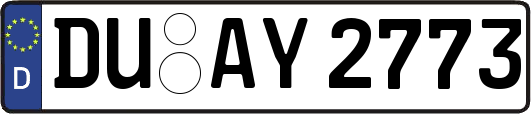 DU-AY2773