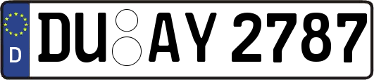 DU-AY2787