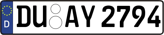 DU-AY2794