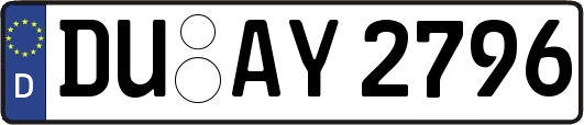 DU-AY2796