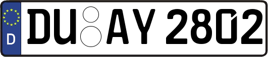 DU-AY2802