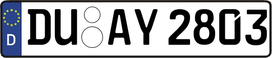 DU-AY2803