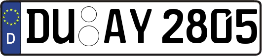 DU-AY2805