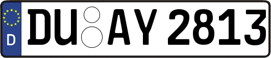 DU-AY2813