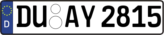 DU-AY2815