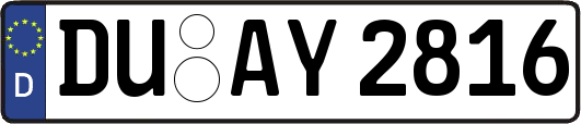 DU-AY2816