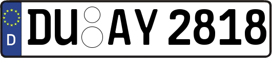 DU-AY2818