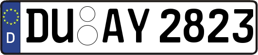 DU-AY2823