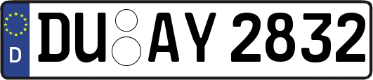 DU-AY2832