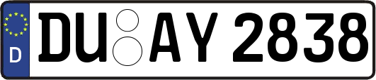 DU-AY2838
