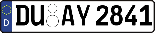 DU-AY2841