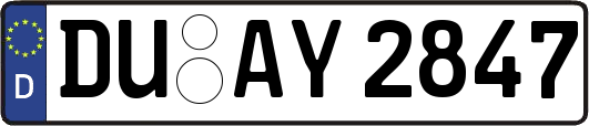 DU-AY2847
