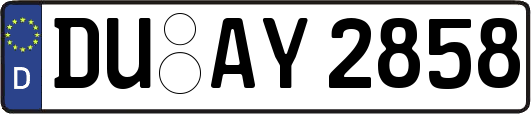 DU-AY2858