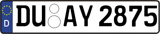 DU-AY2875