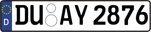 DU-AY2876