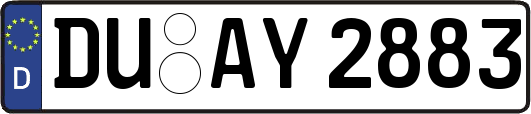 DU-AY2883