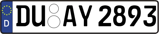 DU-AY2893