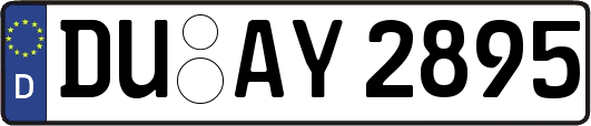 DU-AY2895