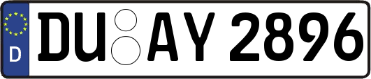 DU-AY2896