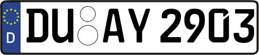 DU-AY2903