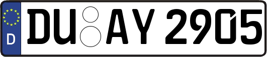 DU-AY2905